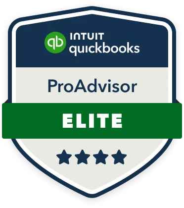 Intuit QuickBooks ProAdvisor Elite badge